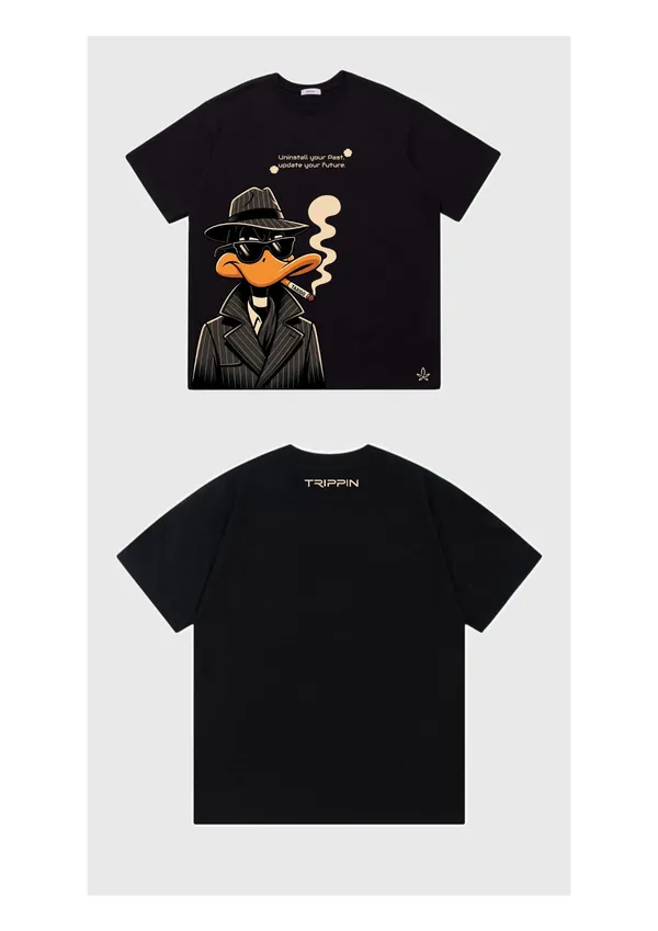 Black_Cotton_French_Terry_Graphic_Print_T-Shirt_For_Men