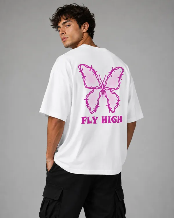 TRIPPIN_Fly_High_Oversized_T-Shirt_–_White_|_Unisex