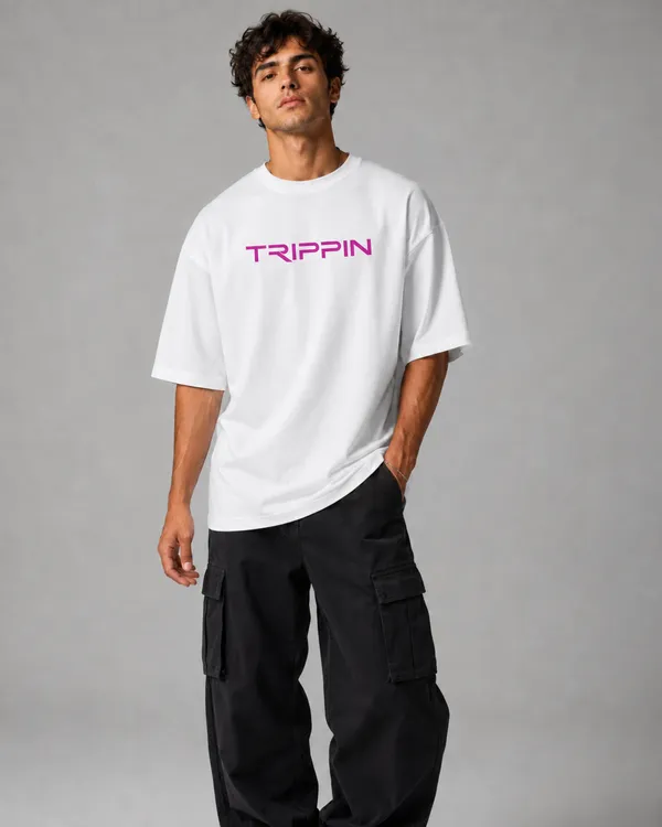 TRIPPIN_Fly_High_Oversized_T-Shirt_–_White_|_Unisex