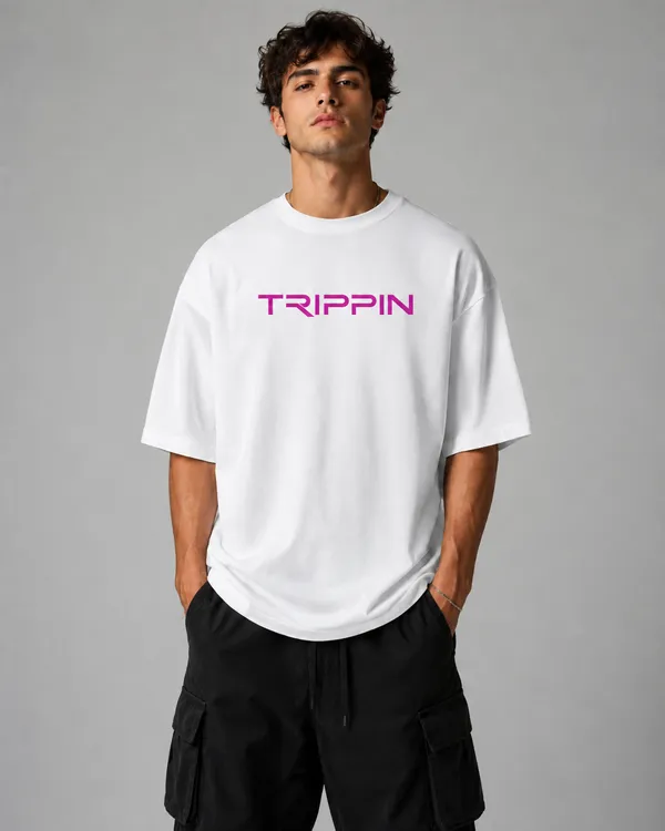TRIPPIN_Fly_High_Oversized_T-Shirt_–_White_|_Unisex