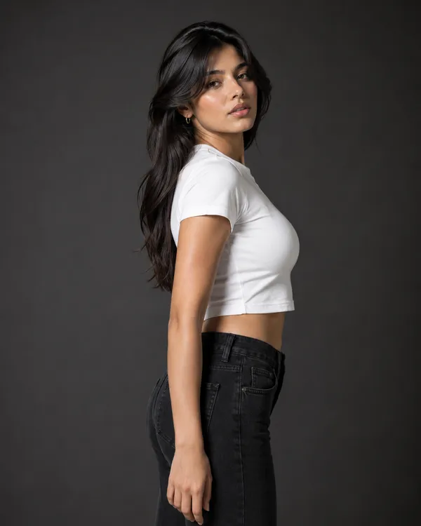 TRIPPIN_Essential_Women’s_Crop_Top_–_White