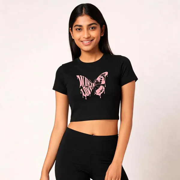 Brown_Cotton_Graphic_Crop_Top_For_Women