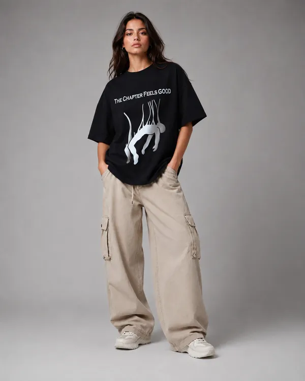 Freefall_Chapter_Oversized_T-Shirt_–_Black_|_Unisex