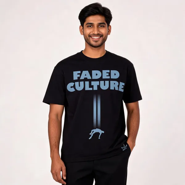 Black_Cotton_French_Terry_Graphic_T-Shirt_For_Men