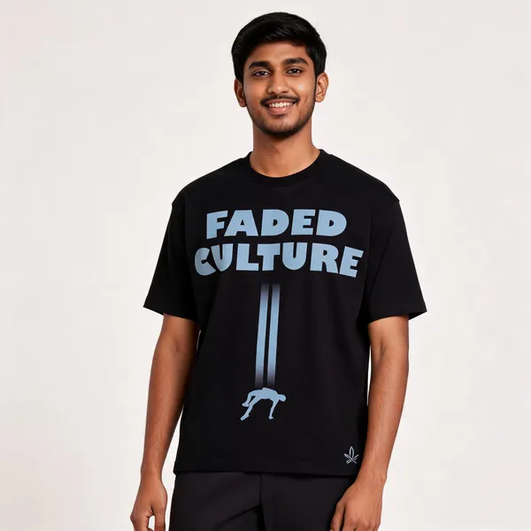 Black_Cotton_French_Terry_Graphic_T-Shirt_For_Men