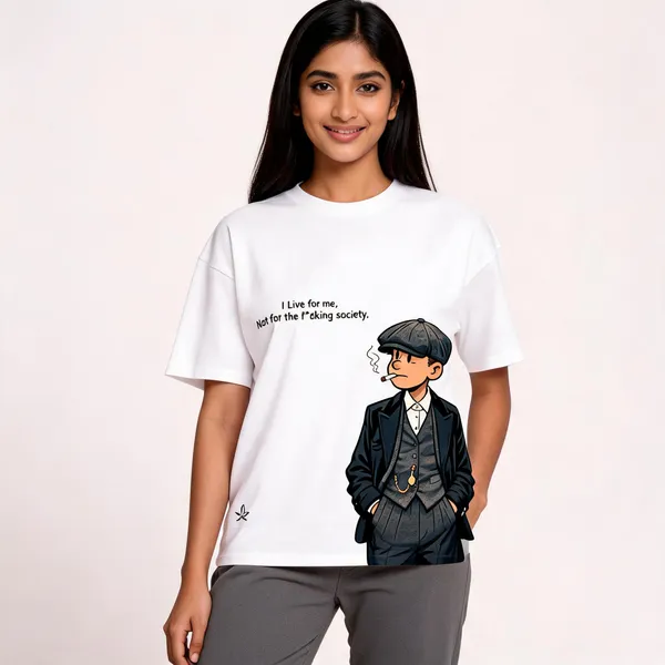 White_Cotton_French_Terry_Oversized_Graphic_T-Shirt_For_Women