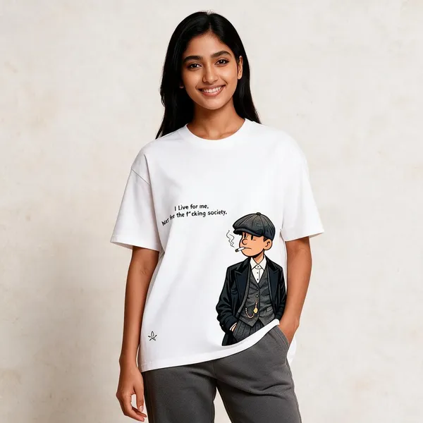 White_Cotton_French_Terry_Oversized_Graphic_T-Shirt_For_Women