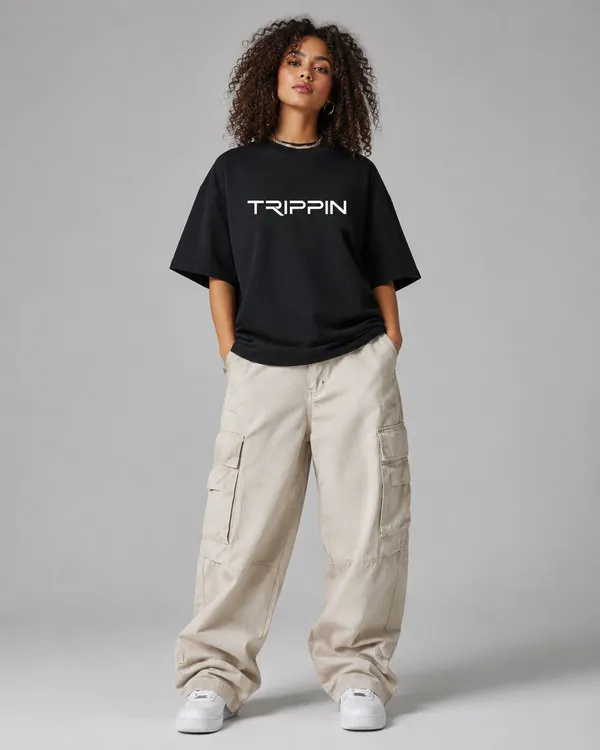 TRIPPIN_Savior_Oversized_T-Shirt_–_Black_|_Unisex
