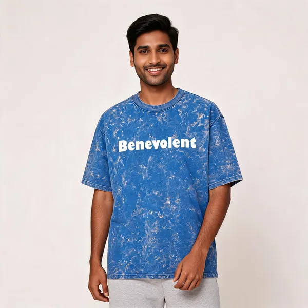 Blue_Cotton_French_Terry_Acid_Wash_Oversized_T-Shirt_For_Unisex