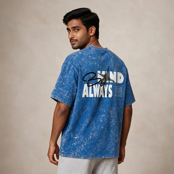 Blue_Cotton_French_Terry_Acid_Wash_Oversized_T-Shirt_For_Unisex