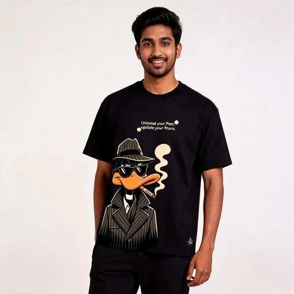 Black_Cotton_French_Terry_Graphic_Print_T-Shirt_For_Men