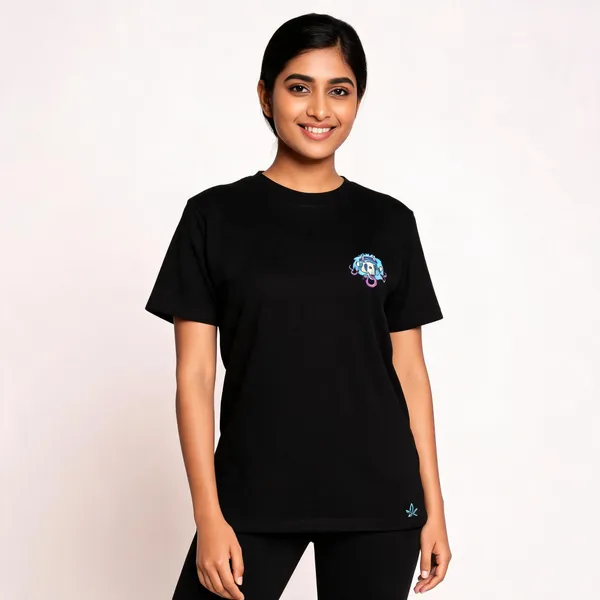 Black_Cotton_French_Terry_Graphic_Print_T-Shirt_For_Unisex