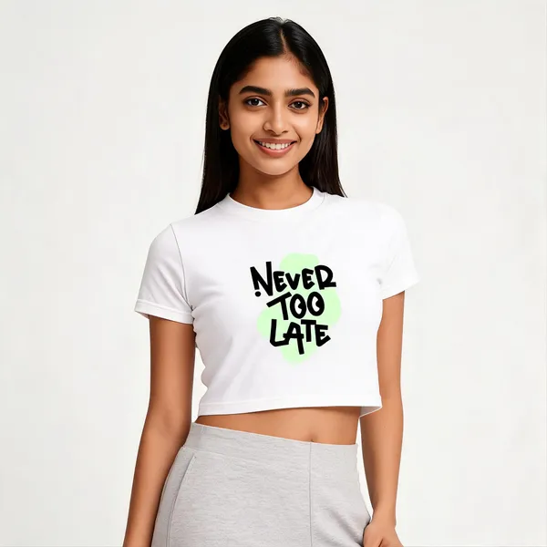 White_Cotton_Graphic_Print_Crop_Top_For_Women