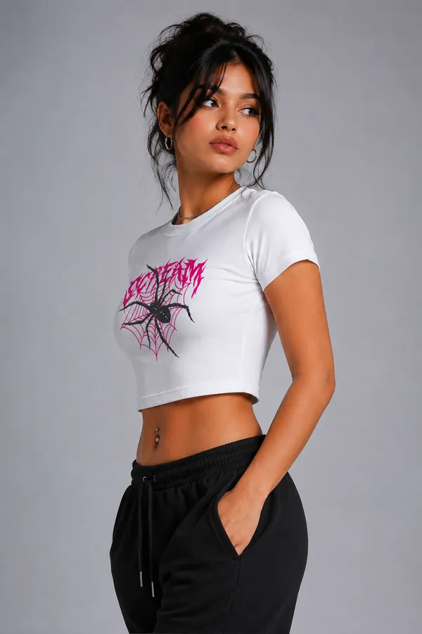 White_Cotton_Graphic_Print_Crop_Top_For_Women
