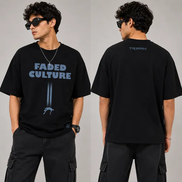 Black_Cotton_French_Terry_Graphic_T-Shirt_For_Men