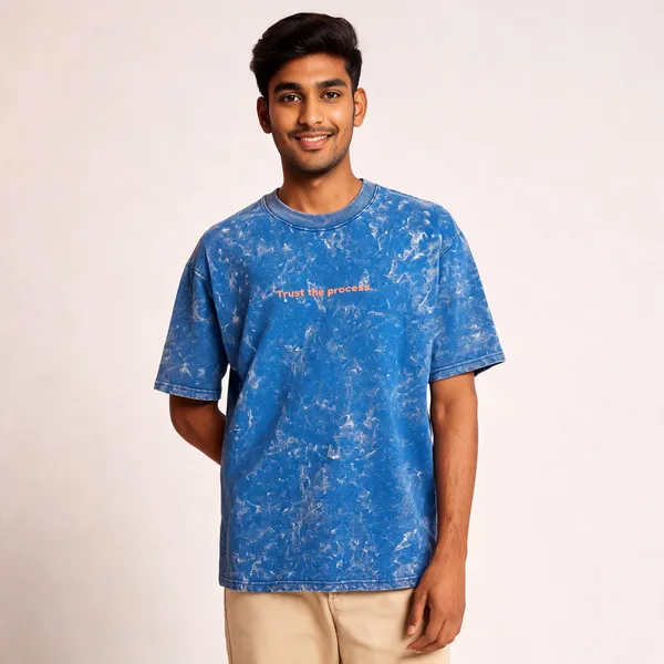 Blue_Cotton_French_Terry_Acid_Wash_Regular_Fit_T-Shirt_For_Men