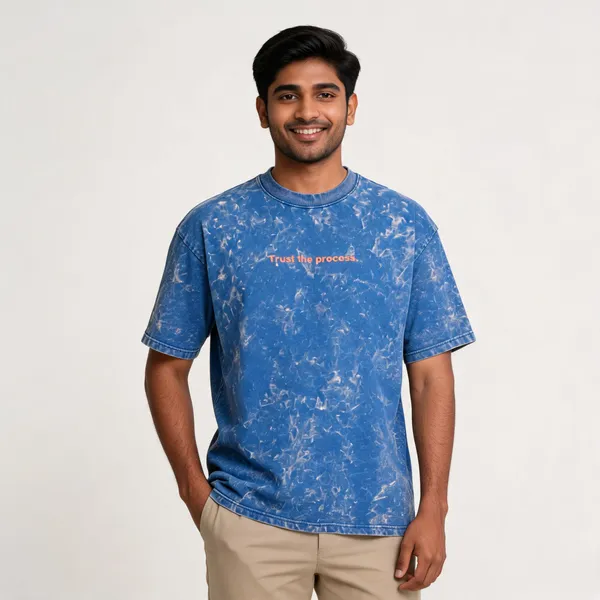 Blue_Cotton_French_Terry_Acid_Wash_Regular_Fit_T-Shirt_For_Men