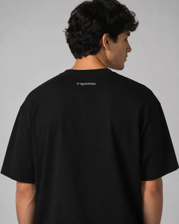 TRIPPIN_Uninstall_Your_Past_Oversized_T-Shirt_–_Black_|_Unisex