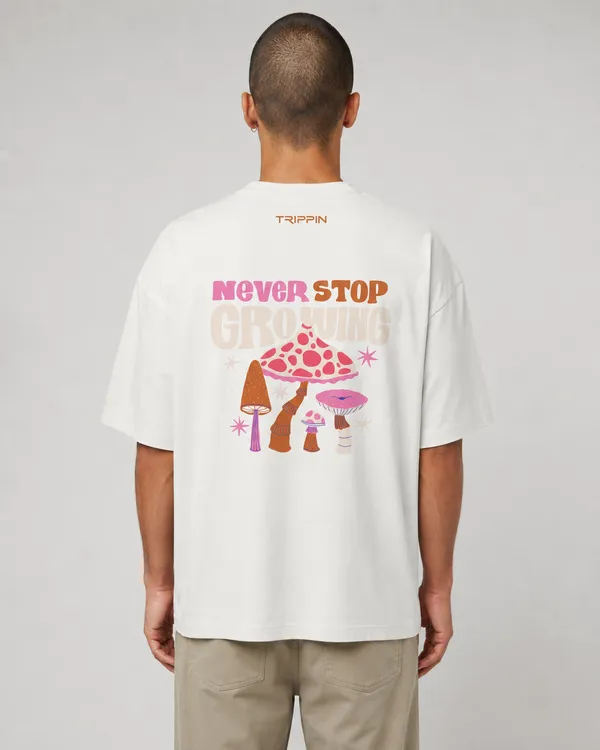 TRIPPIN_Never_Stop_Growing_Oversized_T-Shirt_–_White_|_Unisex