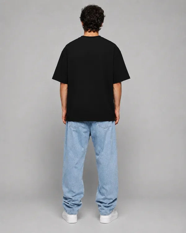 TRIPPIN_Essential_Oversized_T-Shirt_–_Black_|_Unisex