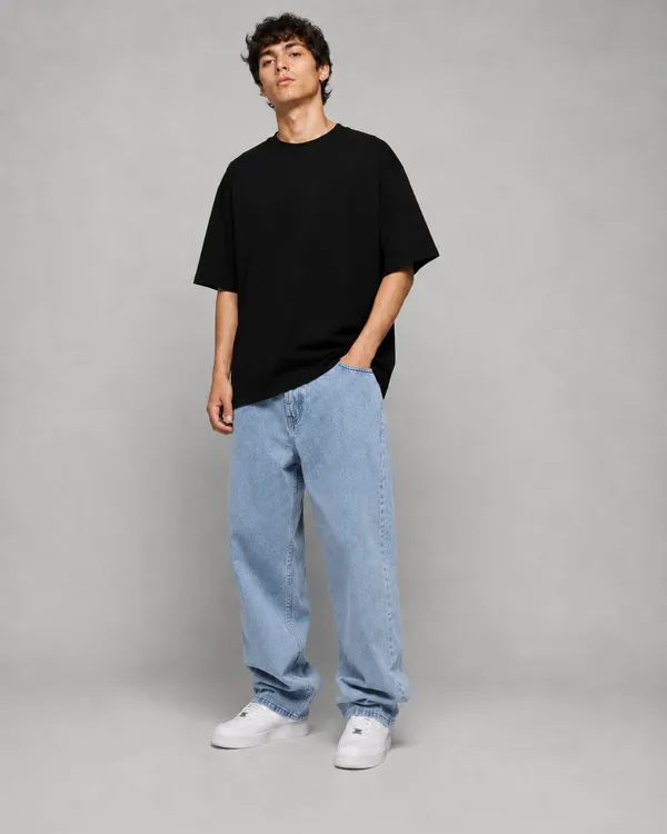 TRIPPIN_Essential_Oversized_T-Shirt_–_Black_|_Unisex