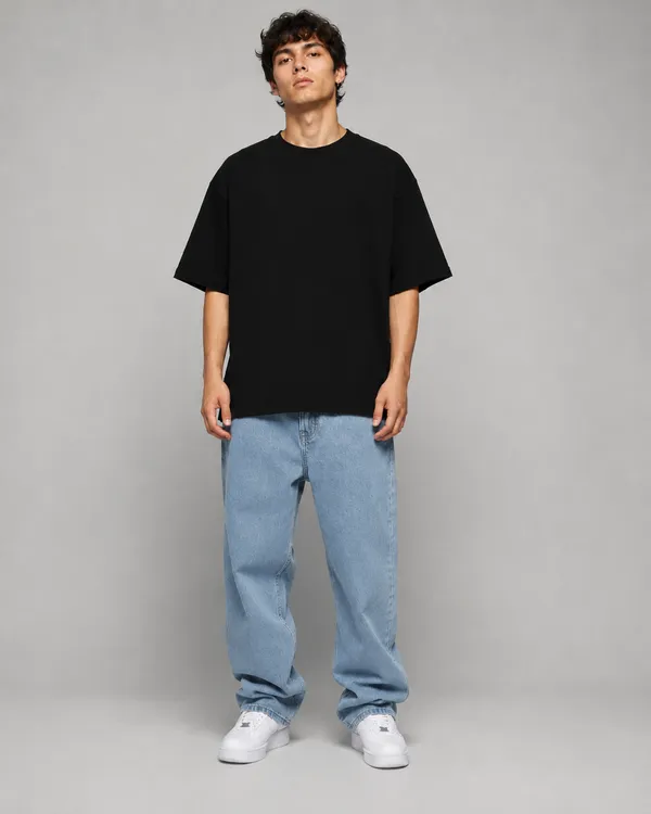 TRIPPIN_Essential_Oversized_T-Shirt_–_Black_|_Unisex
