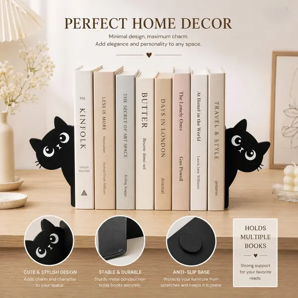 Cute_Cat_Metal_Bookends_Set_of_2_Heavy_Duty_Book_Ends_for_Shelves_Desk_Decorative_Bookend_Book_Organizer_Non_Slip_Book_Holder_Stand_for_Office_Home_Study_Room_Gifts_for_Book_Lovers