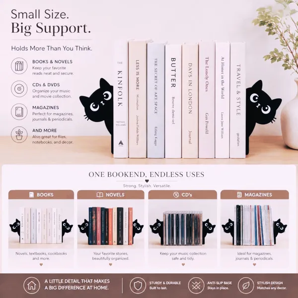 Cute_Cat_Metal_Bookends_Set_of_2_Heavy_Duty_Book_Ends_for_Shelves_Desk_Decorative_Bookend_Book_Organizer_Non_Slip_Book_Holder_Stand_for_Office_Home_Study_Room_Gifts_for_Book_Lovers