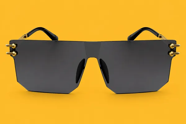 Black_Rimless_Oversized_Shield_Sunglasses_For_Unisex