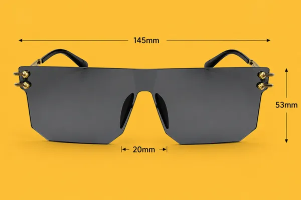 Black_Rimless_Oversized_Shield_Sunglasses_For_Unisex