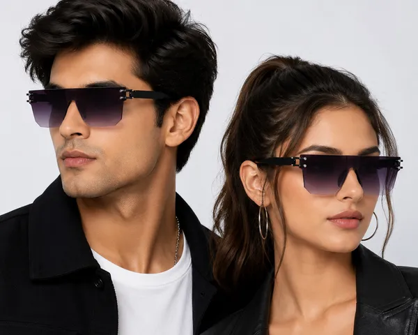 Black_Rimless_Gradient_Shield_Sunglasses_For_Men_And_Women