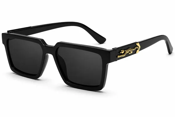 Shine_Black_Tiger_Square_Frame_Sunglasses_For_Men