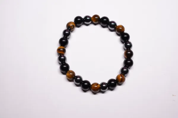 Multicolor_Natural_Stones_Triple_Protection_Bracelet_For_Crystal_Enthusiasts,_Spiritual_Practitioners,_Home_Decorators