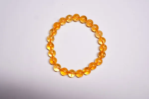 Orange_Natural_Stones_Citrine_Bracelet_For_Crystal_Enthusiasts,_Spiritual_Practitioners,_Home_Decorators