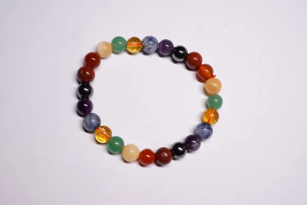Multicolor_Natural_Stones_Chakra_Bracelet_For_Crystal_Enthusiasts,_Spiritual_Practitioners,_Home_Decorators