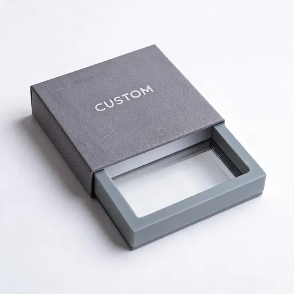 Grey_Acrylic_Box_With_Brand_Logo_Coustomisation_On_Cover_9x9_Cm