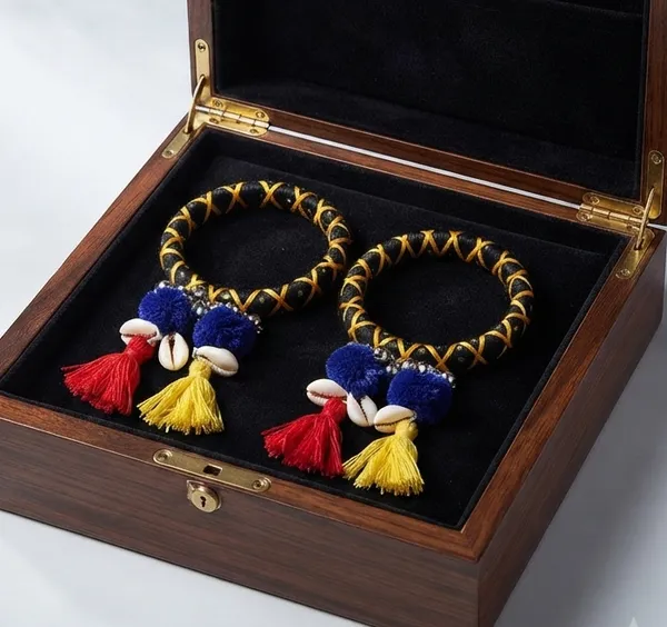Black_Cotton_Traditional_Design_Bangles_For_Women