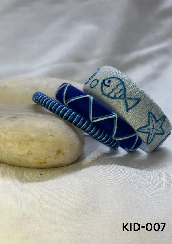 Blue_Cotton_Traditional_Design_Bangles_For_Girls