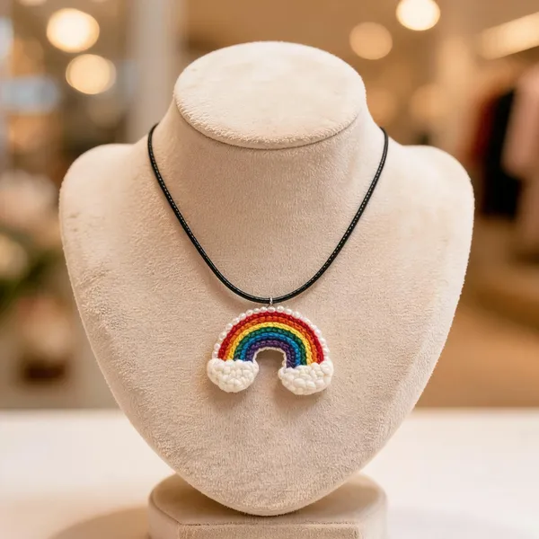 Multicolor_Cotton_Traditional_Design_Necklace_For_Girls