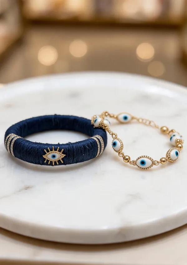 Navy_Cotton_Traditional_Design_Bangles_For_Girls