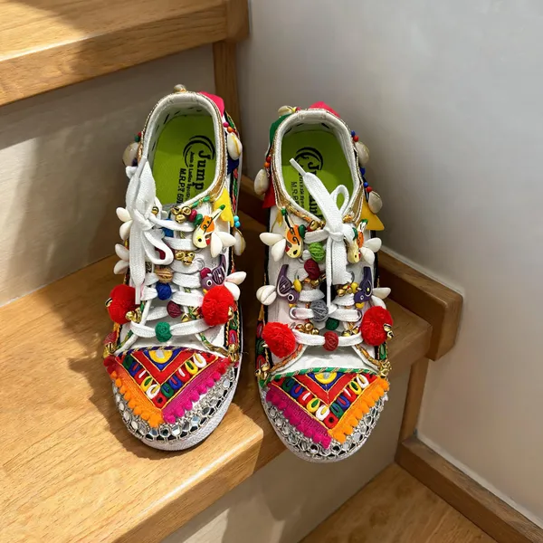 Multicolor_Cotton_Traditional_Design_Shoes_For_Women
