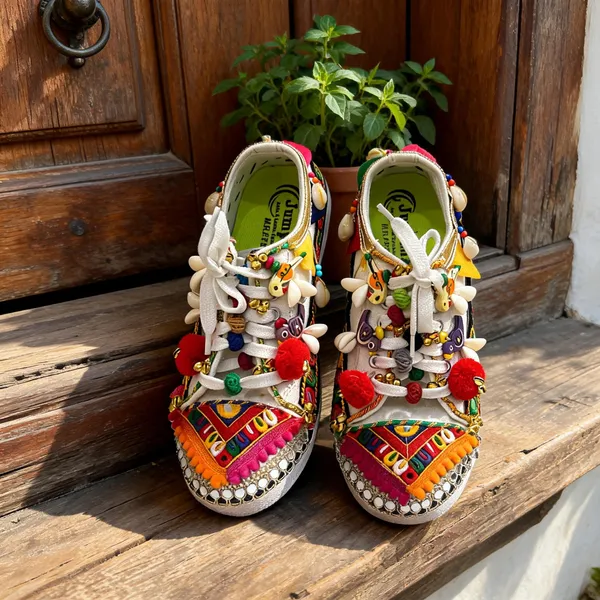 Multicolor_Cotton_Traditional_Design_Shoes_For_Women