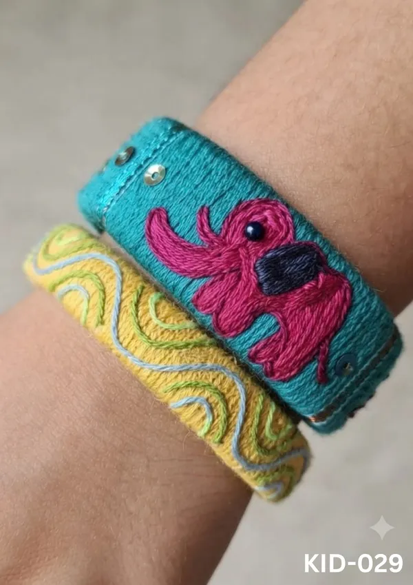 Multicolor_Cotton_Traditional_Design_Bangles_For_Girls