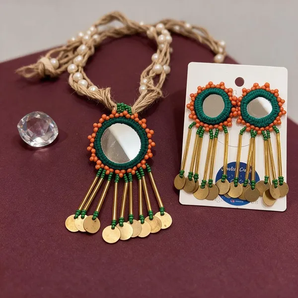 Multicolor_Cotton_Traditional_Design_Necklace_For_Women