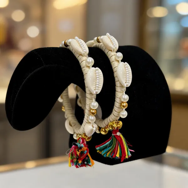Cream_Cotton_Traditional_Design_Bangles_For_Girls