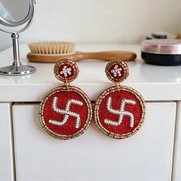 Multicolor_Cotton_Traditional_Design_Earrings_For_Women