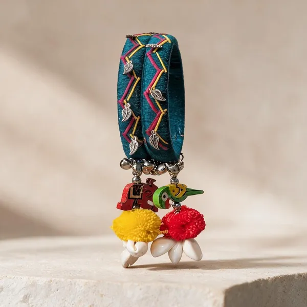 Multicolor_Cotton_Traditional_Design_Bangles_For_Women