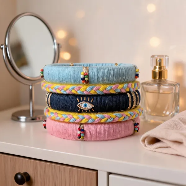 Multicolor_Cotton_Traditional_Design_Bangles_For_Girls