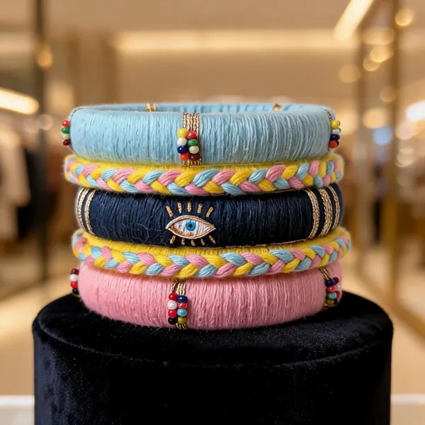 Multicolor_Cotton_Traditional_Design_Bangles_For_Girls