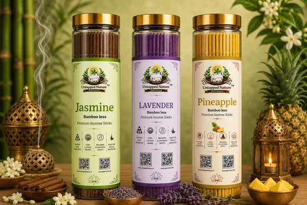 Untapped_Nature_Premium_Agarbatti_Stick_Combo_Pack_(Set_of_3)_Jasmine_Lavender_Pineapple_|___80_each_Sticks_|_Long-Lasting_Natural_Aroma